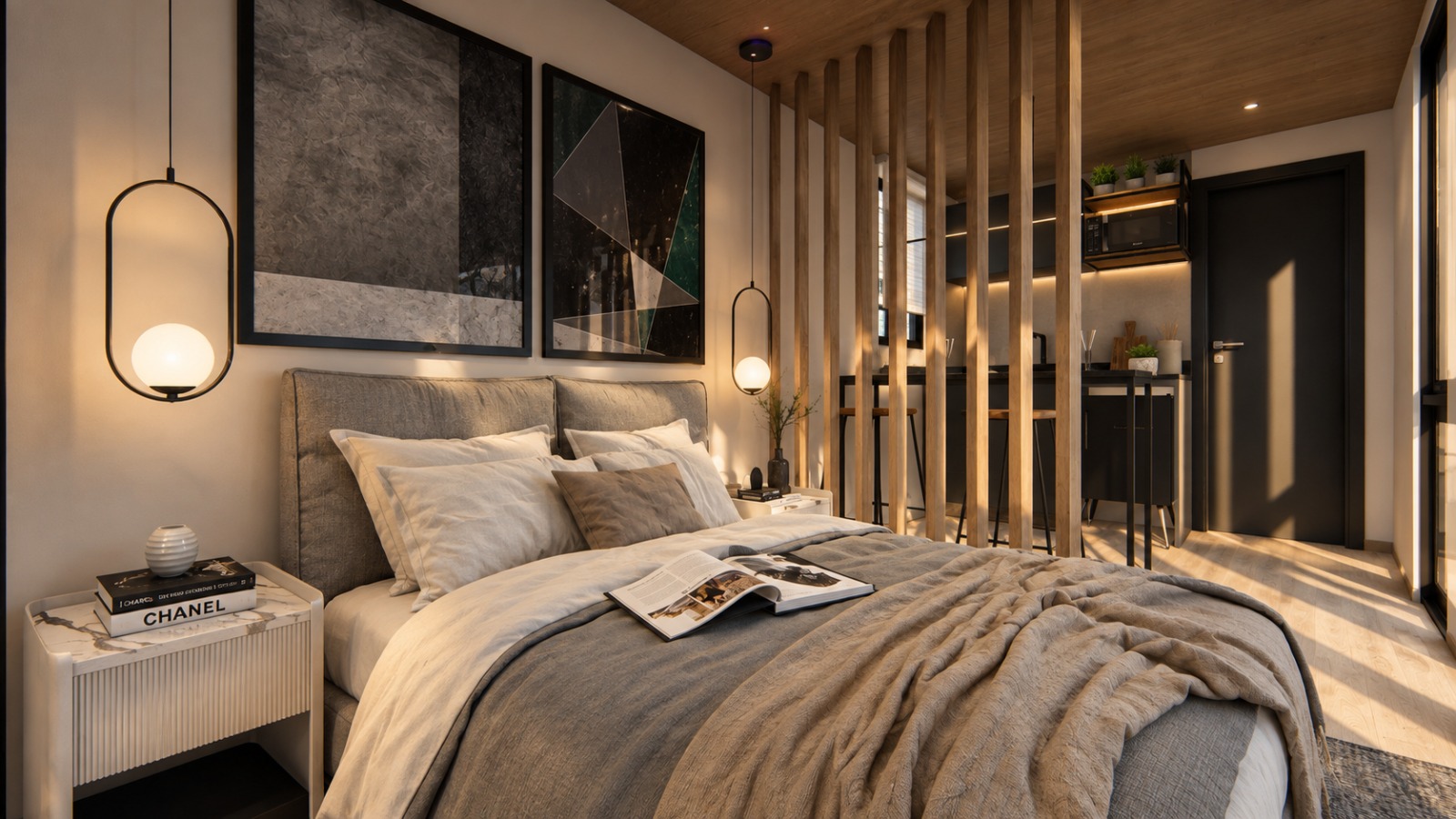 Cabana Entardecer — quarto